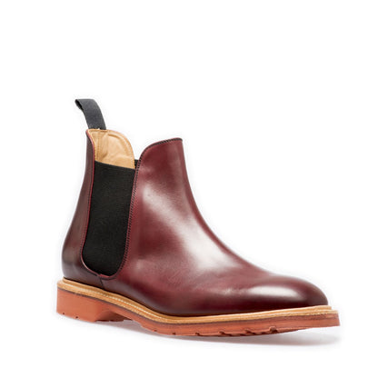 Solovair Chelsea Boot Burgundy