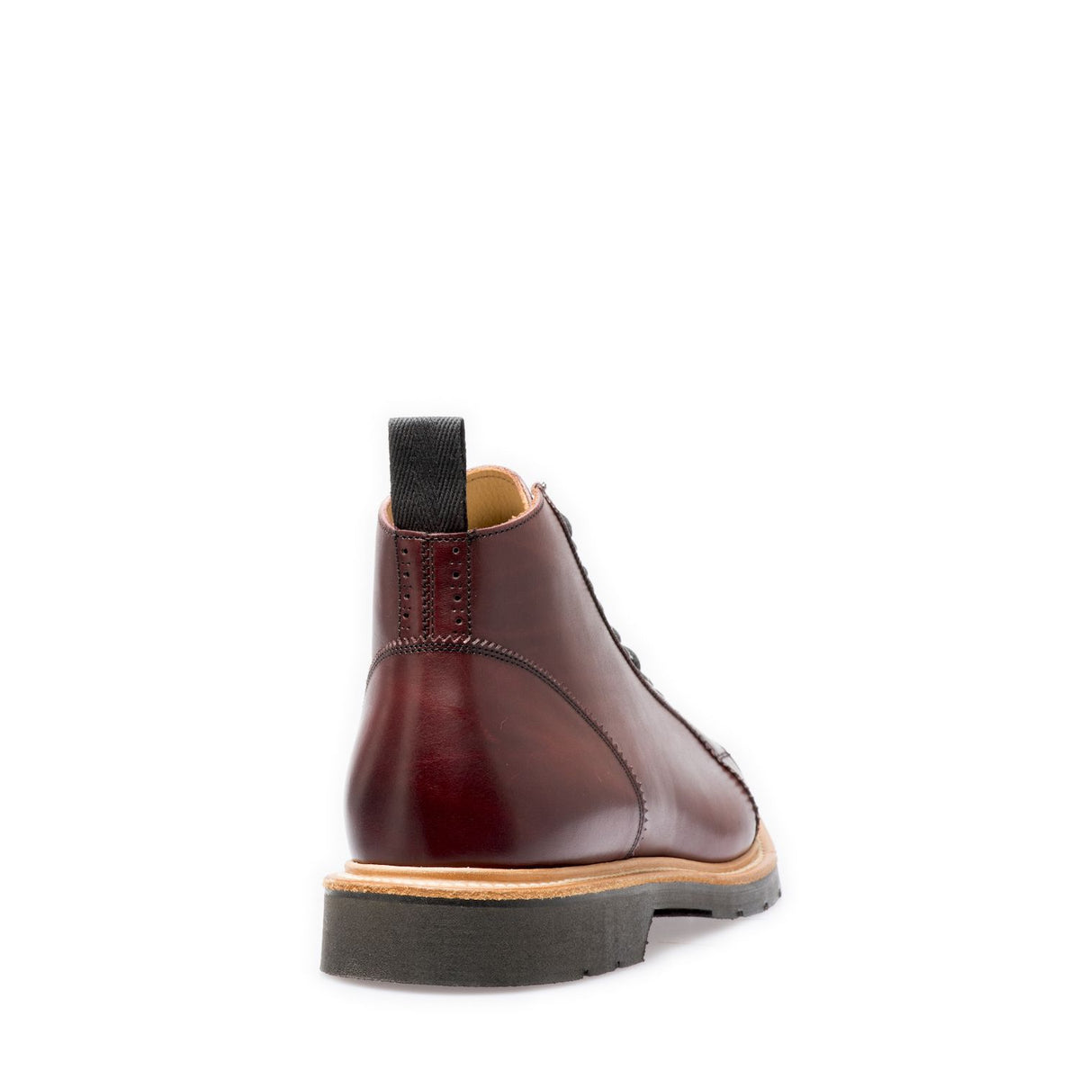Solovair Monkey Boot Burgundy