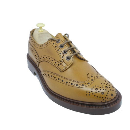Trickers Bourton Brogue Acorn Antique