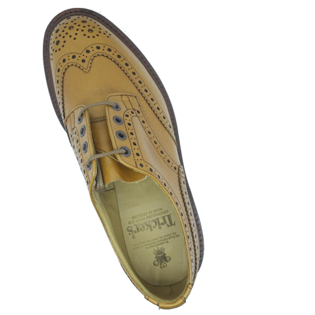 Trickers Bourton Brogue Acorn Antique
