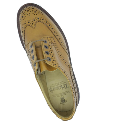 Trickers Bourton Brogue Acorn Antique