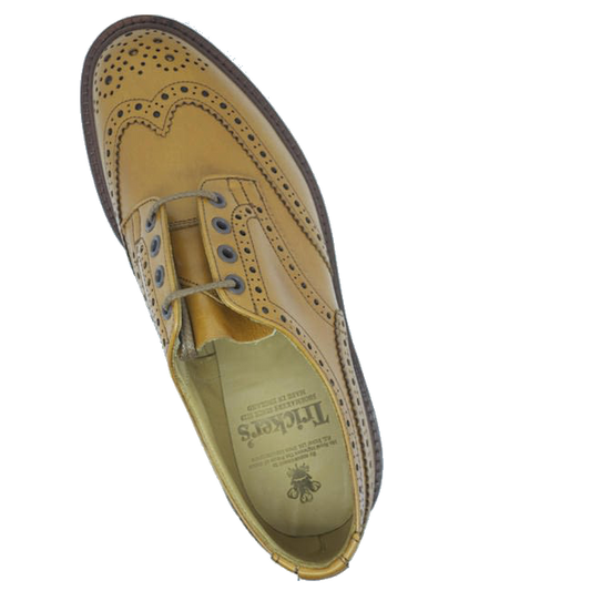 Trickers Bourton Brogue Acorn Antique