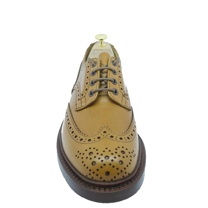 Trickers Bourton Brogue Acorn Antique