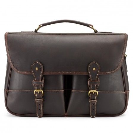 Tusting Clipper Leather Satchel Sundance Floodlight
