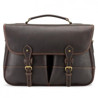 Tusting Clipper Leather Satchel Sundance Floodlight