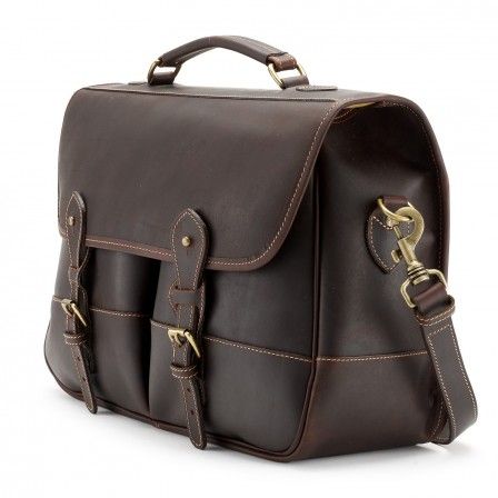 Tusting Clipper Leather Satchel Sundance Floodlight
