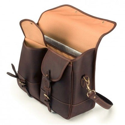 Tusting Clipper Leather Satchel Sundance Floodlight
