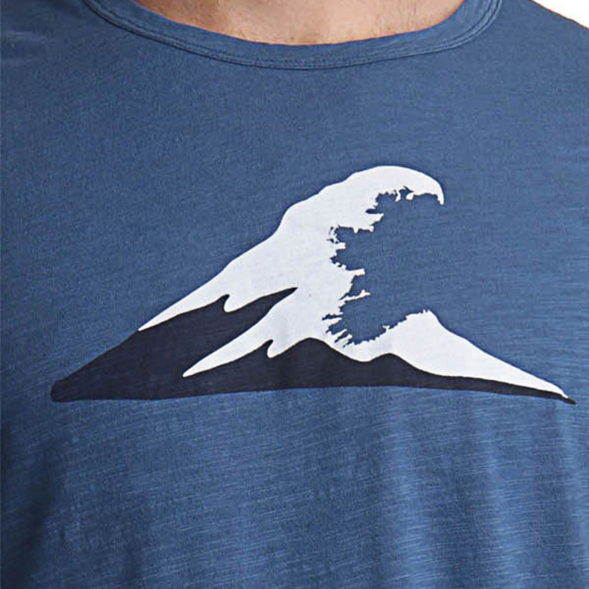 Tonn T Shirt Wave Dark Blue