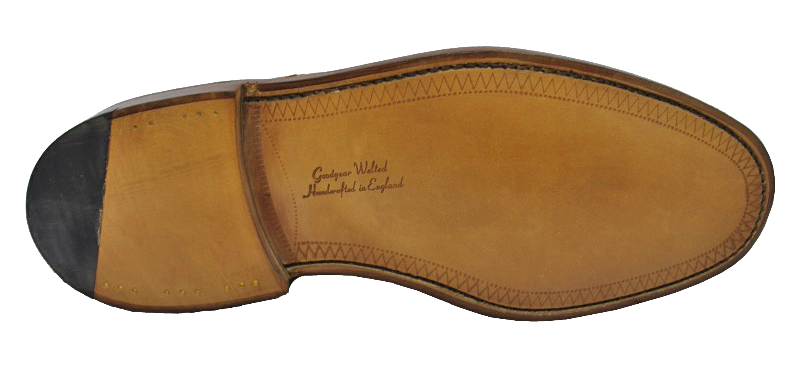 Loake Chester Brogue Shoe in Tan