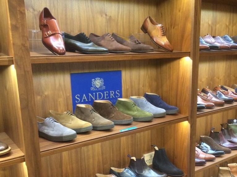 Sanders at English Brands