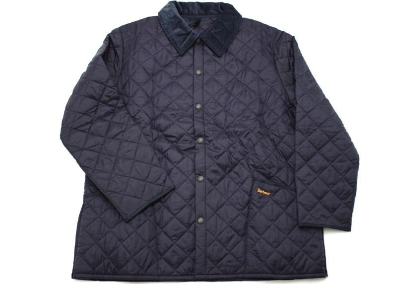 Barbour Liddesdale Quilted Jacket in Navy