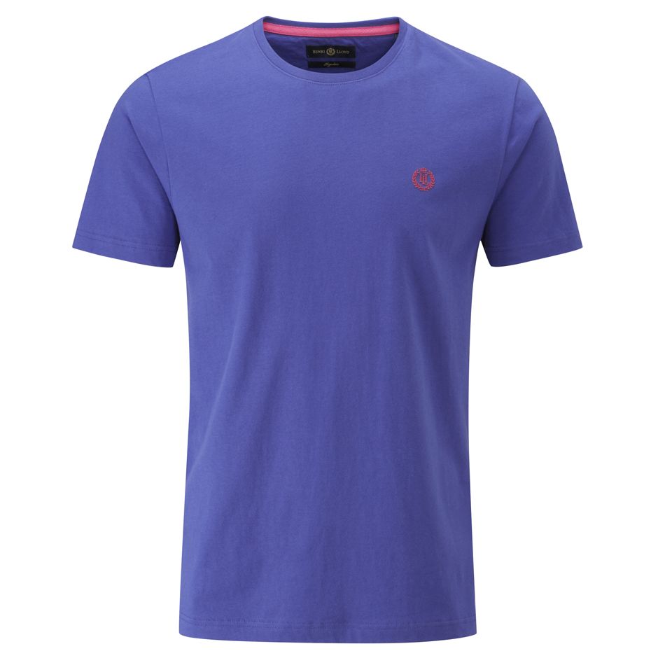 Henri Lloyd Radar Club Regular T-Shirts in Azure Blue