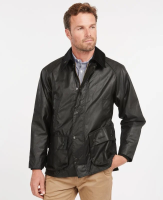 Barbour Bedale Waxed Jacket in Black