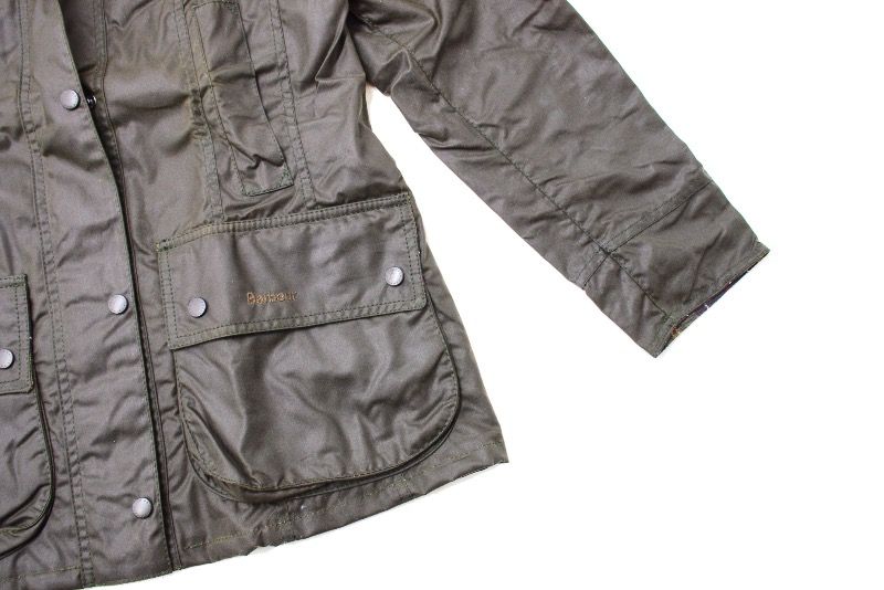 barbour classic beadnell waxed jacket olive