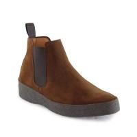 Sanders Adam Chelsea Boot in Polo Snuff Suede
