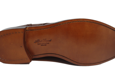 Alfred Sargent Large Size Gibson Brogue in Brown