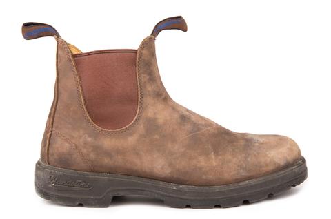 Blundstone 584 Chelsea Boots in Rustic Brown