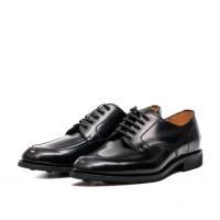 Sanders Military Style Derby Shoes 1130B in Black
