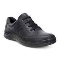 ECCO Howell Low Shoes with laces in Black Drago