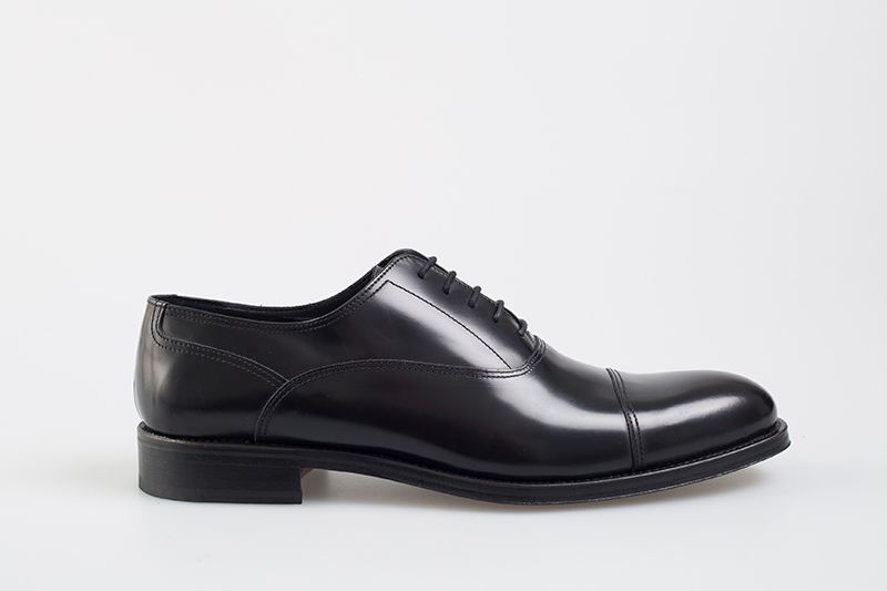 John White Kingsway Oxford Shoe In Black