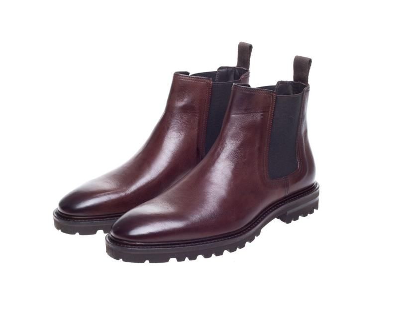 The Perfect Christmas Present - John White Cardiff Chelsea Boots in Brown
