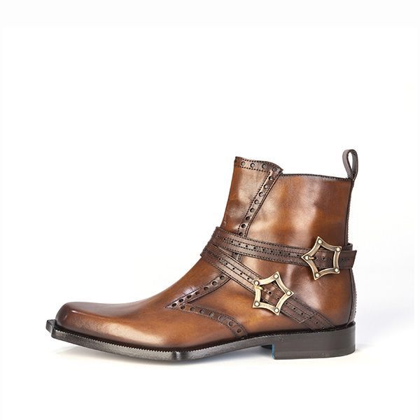 Twisk Firenze Jodhpur Boot in Antiqued Tan.jpg