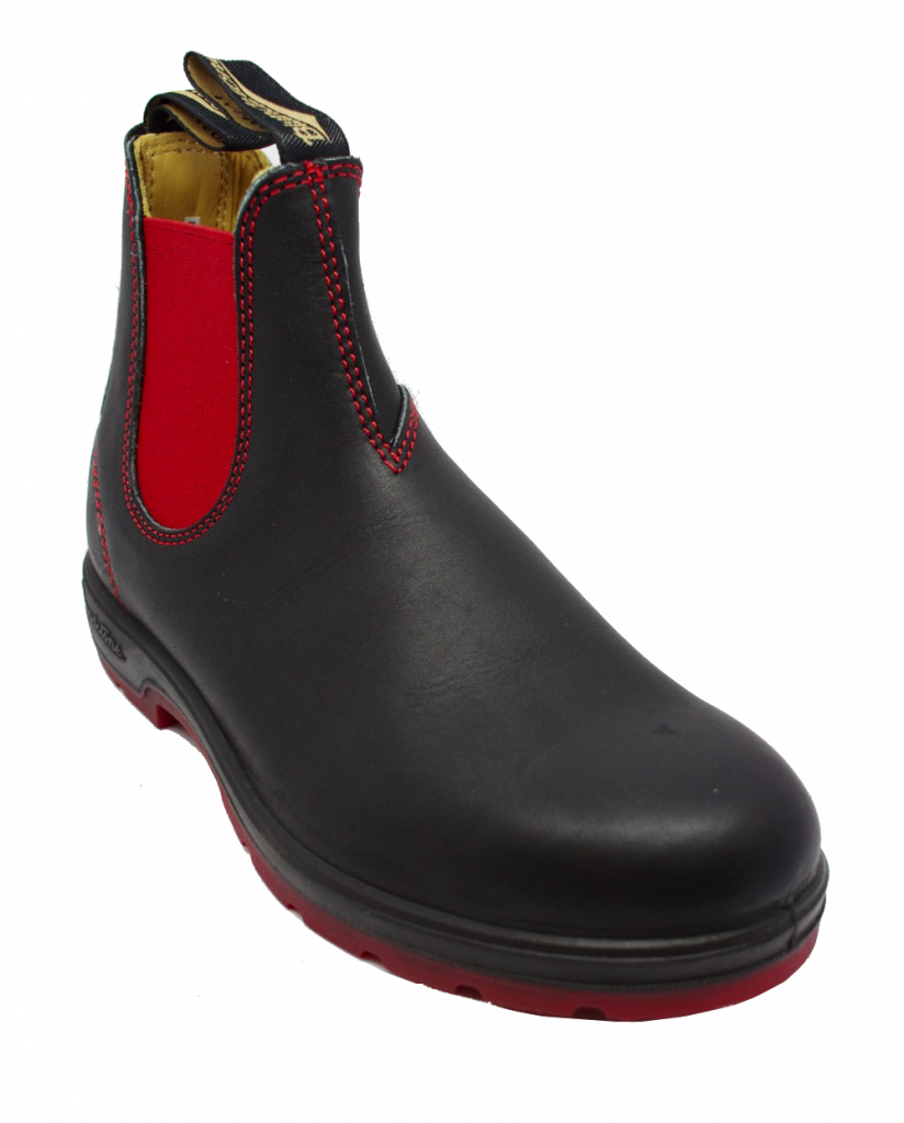 Blundstone 1316 Chelsea Boot in Black Red Sole.jpg