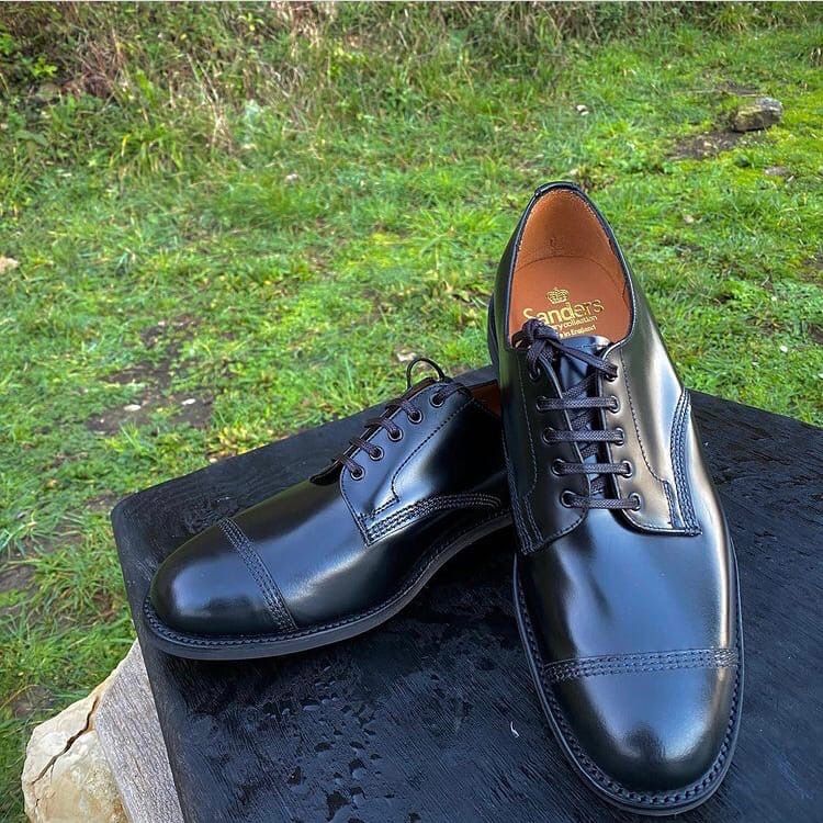 New Arrival Edit – Sanders Military Style Derby Shoe – 1128B