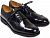 Sanders Military Style Derby Shoes 1128B in Black