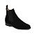 Sanders Marylebone Chelsea Boot in Black Suede