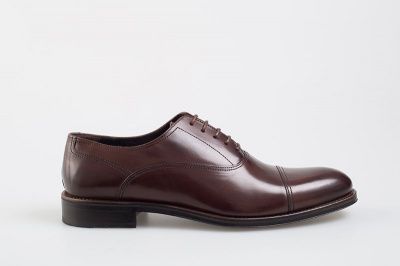 John White Kingsway Oxford Shoe In Brown