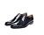 John White Turner Derby Shoes in Black