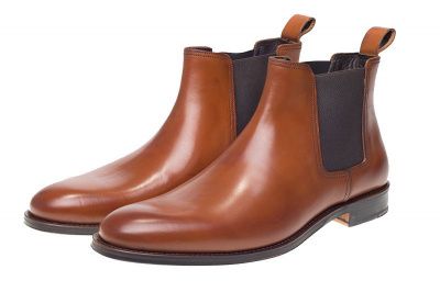John White Stables Chelsea Boots in Tan