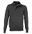 Barbour Patch Half Zip Lambswool Sweater in Storm Grey