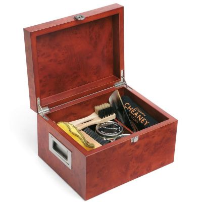 Joseph Cheaney Wooden Valet Shoe Care Box