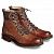 Cheaney Ingleborough B Hiker Leather Boot in Mahogany Grain