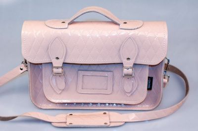 Zatchels Nude Quilted Leather Satchel 13