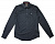 Luke Butchers Pencil Slim Shirt in Black