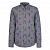 Pretty Green Kelby Ls Shirt In Blue