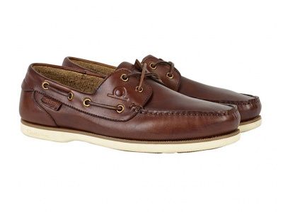 Chatham Newton Deck Shoes in Coffee