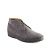 Sanders Hi-Top Chukka Boot in Grey Suede