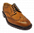 Loake Chester Brogue Shoe in Tan