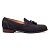 Joseph Cheaney Harry II Tassel Loafer in Oceana Suede