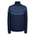 Pretty Green Abbott Roll Neck Sweater In Navy