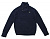 Fred Perry Shawl Knit Wool Jumper in Navy