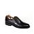 Sanders London Brogue Oxford Shoe in Black