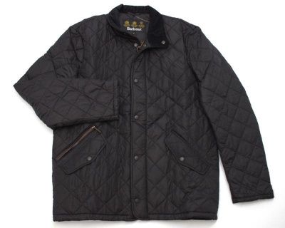 Barbour Chelsea Sportquilt Jacket in Black